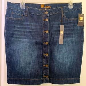 NWT Kut From The Kloth Pencil Skirt Size 14 Petite